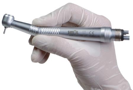 SINOL®歯科用光ファイバ エアータービン高速ハンドピース-AZL（カップ